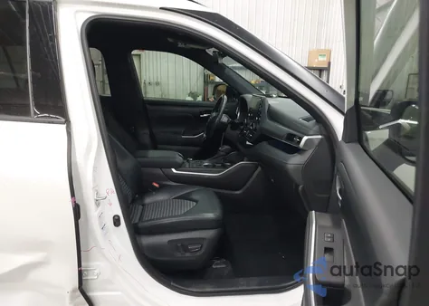 2021 Toyota Highlander Xse z USA, uszkodzony, nr VIN 5TDLZRBHXMS066651